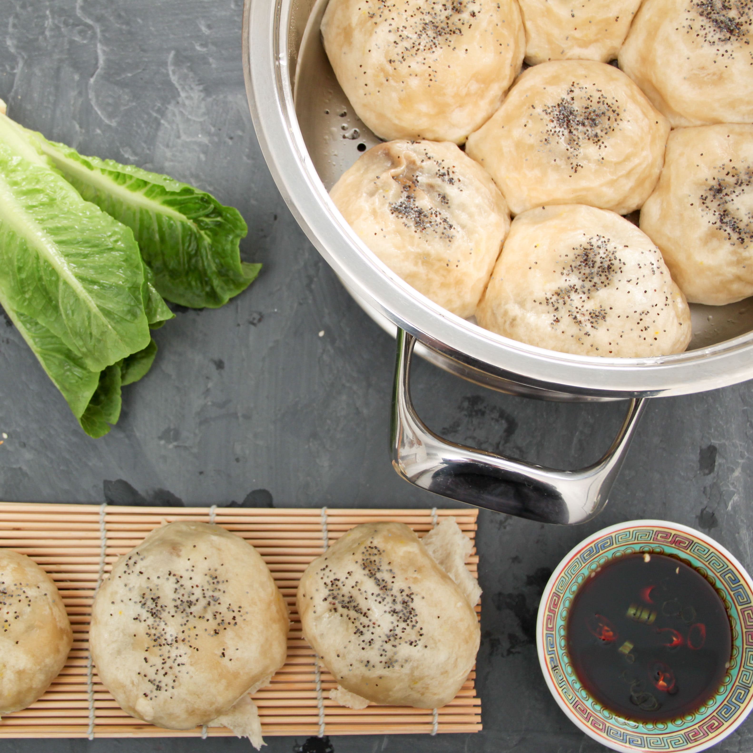 Steamed dumplings